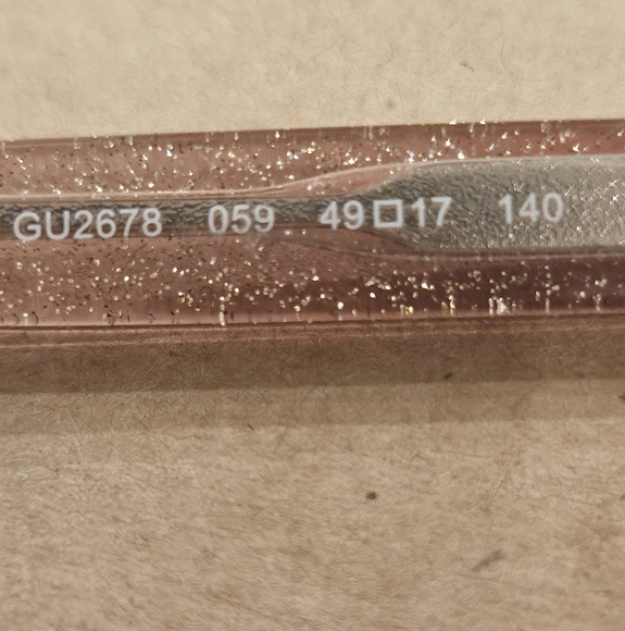 Guess Light Brown Transparent Glasses - Picture 5 of 5